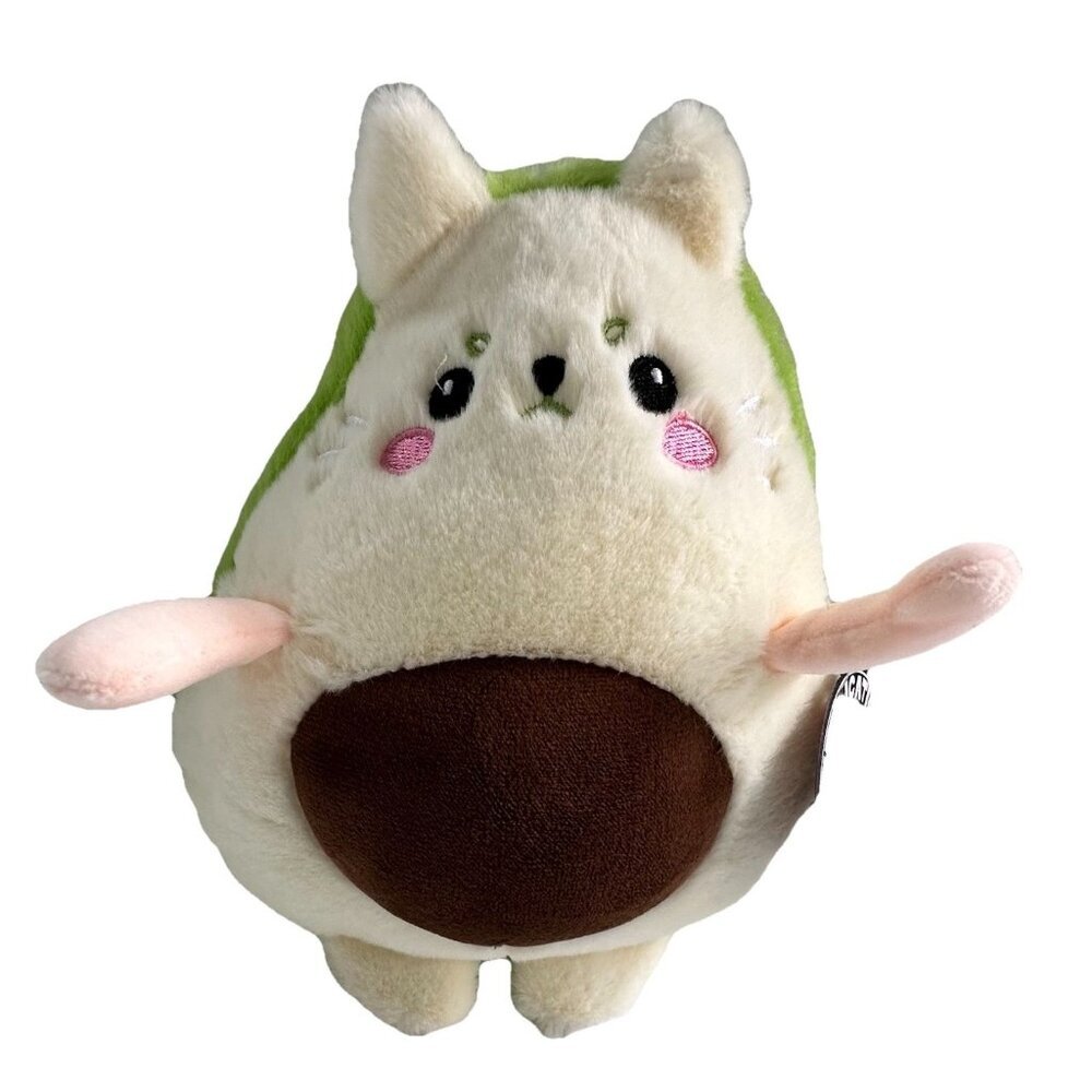Five 5 Implication Toys Avocado Cat Zhou Wuyun Toys Plush NWT‎